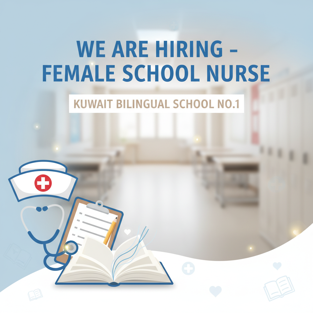 Urgent Hiring Notice – Female School Nurse Needed